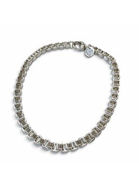 Tiffany & Co Venetian 925 Chain Bracelet Silver
